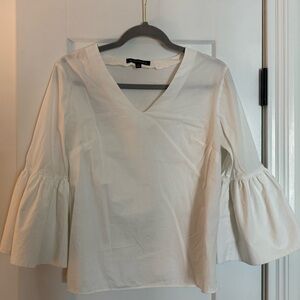 Banana Republic White Business Blouse - Medium